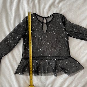 Sheer Top for Parties